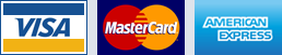 Payment can be by credit card